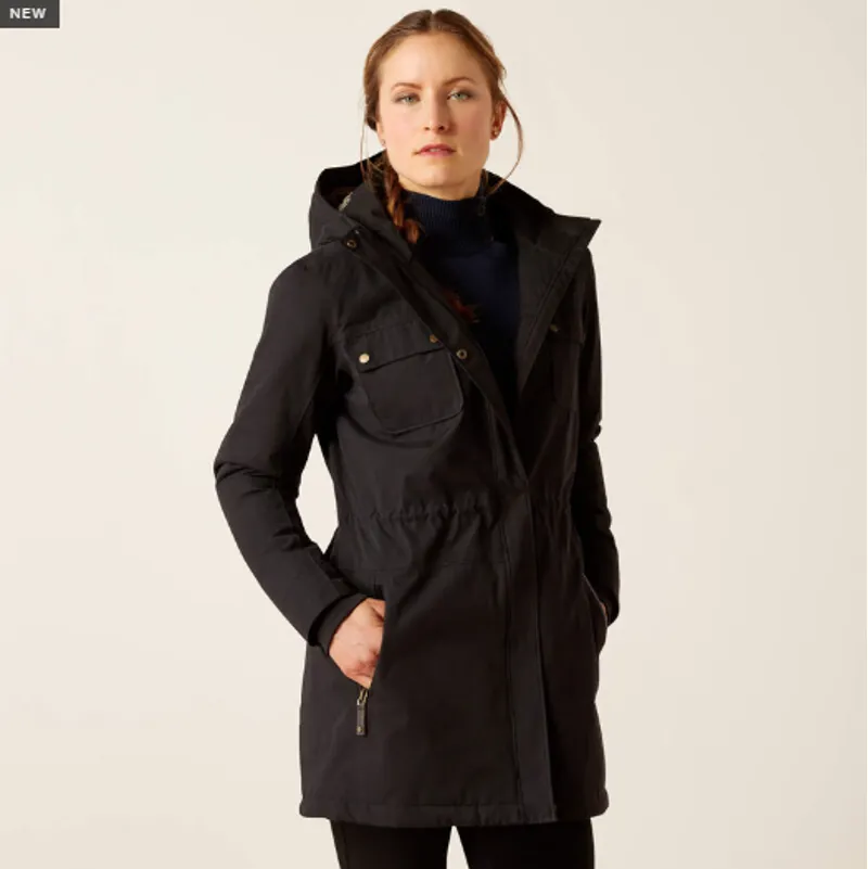 Ariat Womens Argentium Insulated Parka Black